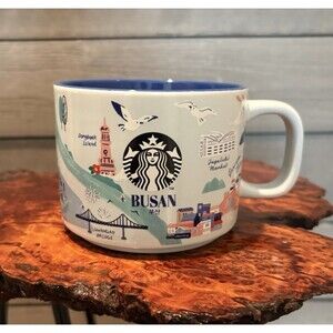Starbucks Korea 2024 Busan Coffee Cup Mug Used